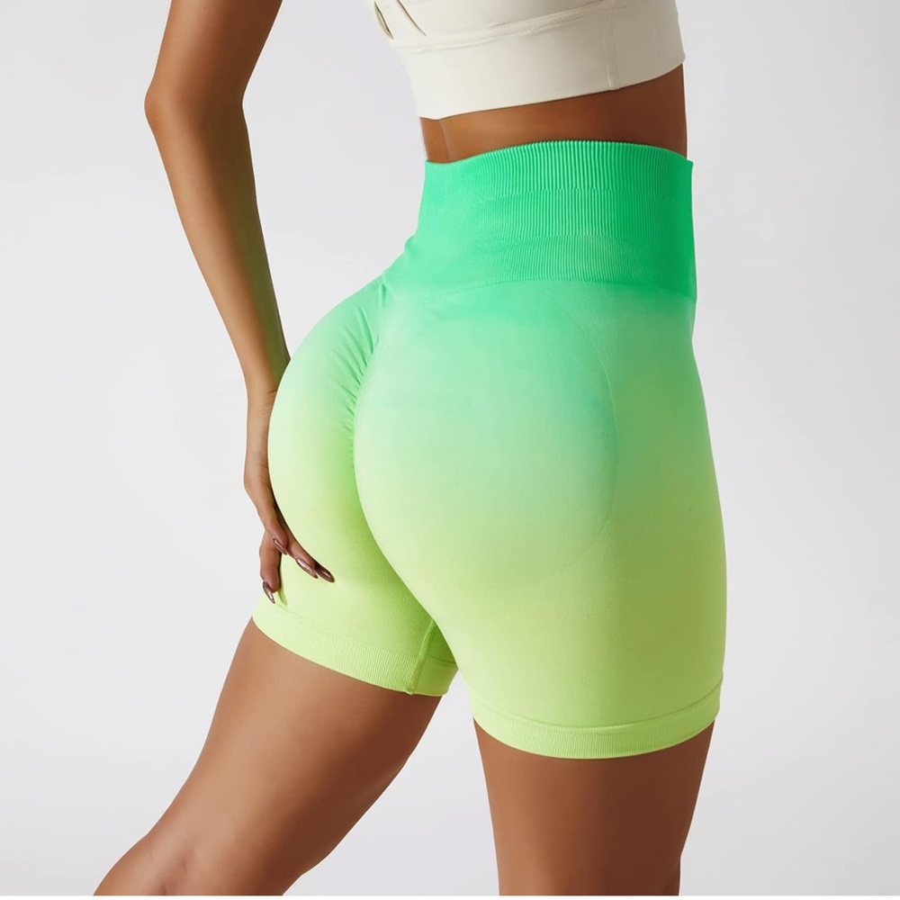 Butt Lifting High Waisted Gym Shorts